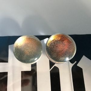 1" Industrial strength DF Dichro glass opal plugs